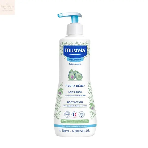 Mustela Hydra Baby Body 500ml - Jag Couture Beauty
