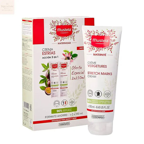 Mustela Stretch Marks Prevention Cream 2x250ml Jag Couture Beauty