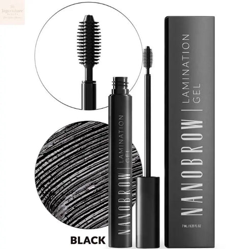 Nanobrow Lamination Gel Black 7ml Jag Couture Beauty
