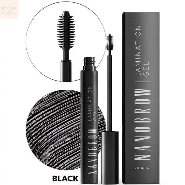Nanobrow Lamination Gel Black 7ml Jag Couture Beauty