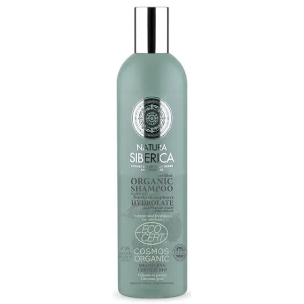 Natura Siberica Certified Organic Shampoo Volume And Freshness 400ml Jag Couture Beauty