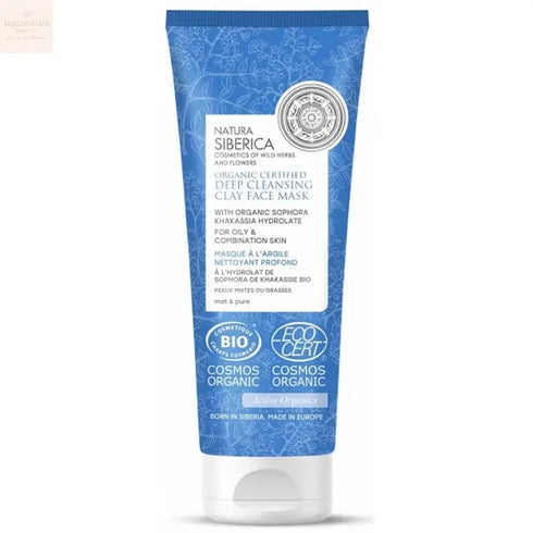 Natura Siberica Deep Cleansing Clay Face Mask 75ml Jag Couture Beauty
