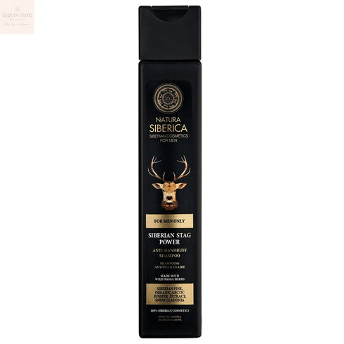 Natura Siberica El Poder Del Ciervo Siberiano - Champú Anticaspa Jag Couture Beauty