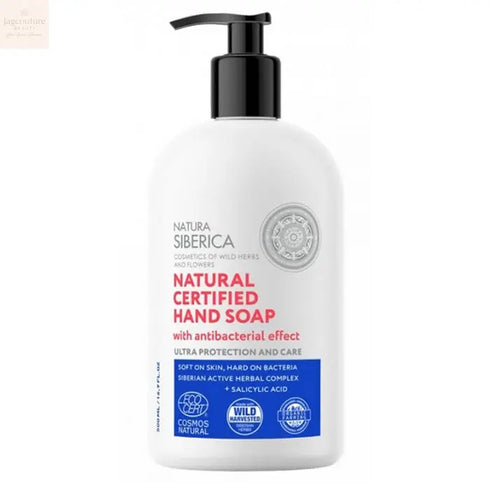 Natura Siberica Natural Certified Hand Soap 500ml Jag Couture Beauty