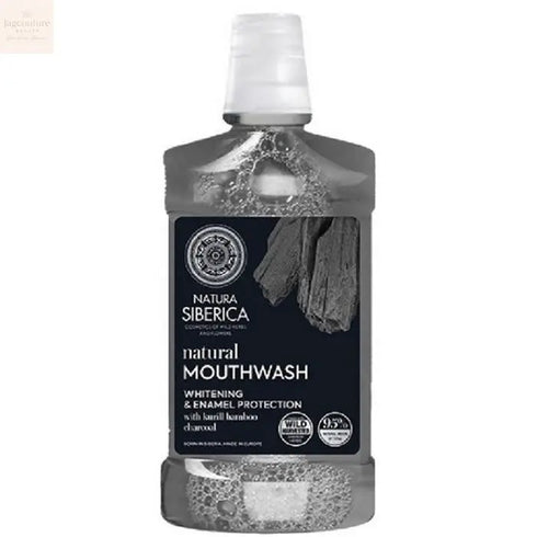 Natura Siberica Natural Mouthwash with Bamboo Charcoal 520ml Jag Couture Beauty