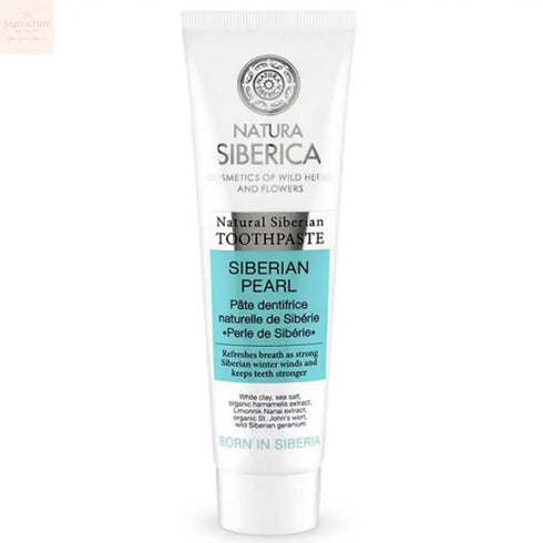 Natura Siberica Natural Siberian Toothpaste Siberian Pearl 100g Jag Couture Beauty