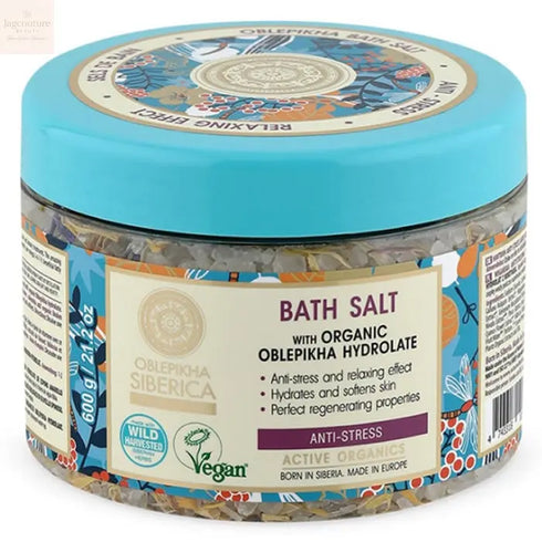 Natura Siberica Oblepikha Bath Salt Anti Estress 600g Jag Couture Beauty