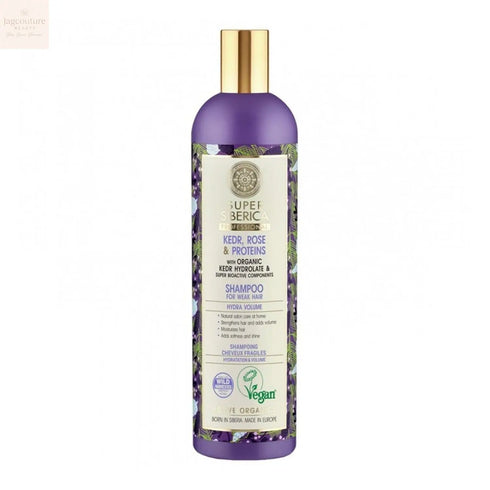 Natura Siberica Pino Rosa y Proteinas Champu Profesional Cabello Debil 400ml Jag Couture Beauty