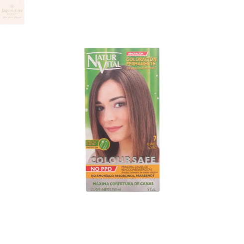 Naturaleza Y Vida Coloursafe Permanent 7 Blonde 150ml Jag Couture Beauty