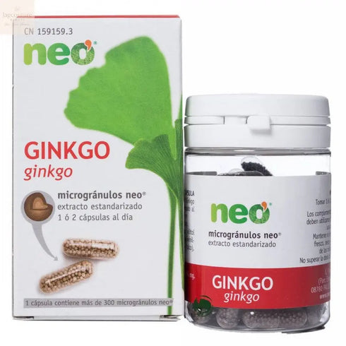 Neo Ginkgo Biloba Microgranules 45 Capsules Jag Couture Beauty