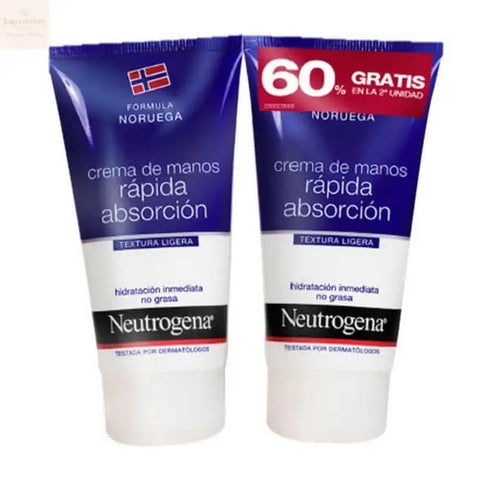 Neutrogena Formula Fast Absorbing Hand 2x75ml Jag Couture Beauty