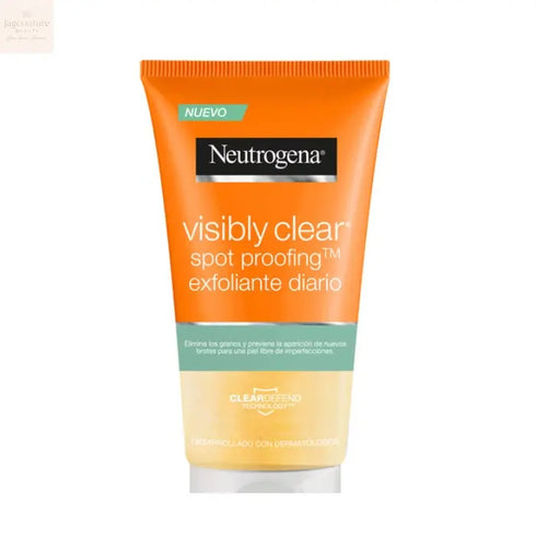 Neutrogena Visibly Clear Smoothing Scrub Oil Free 150ml - Jag Couture Beauty