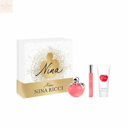 Nina Ricci Nina Eau De Toilette Spray 50ml Set 3 Pieces Jag Couture Beauty