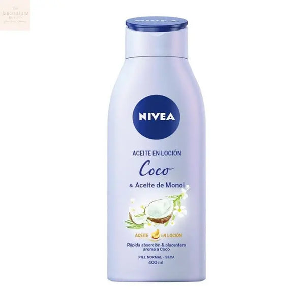Nivea Coconut Lotion Oil & Monoi Oil 400ml Jag Couture Beauty