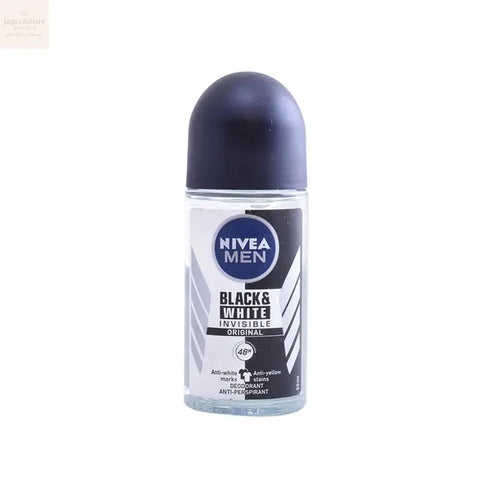 Nivea Men Black And White Ivisible Original Deodorant Roll-On 50ml Jag Couture Beauty