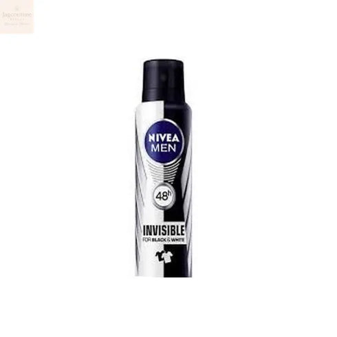 Nivea Men Invisible For Black And White Power Spray 200ml - Jag Couture Beauty