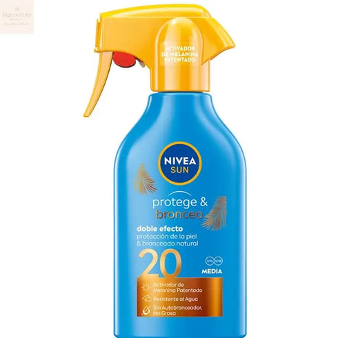 Nivea Protect & Bronze Sun Spray Spf20 270ml Jag Couture Beauty