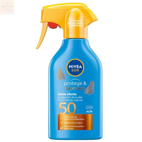 Nivea Protect & Bronze Sun Spray Spf50 270ml Jag Couture Beauty