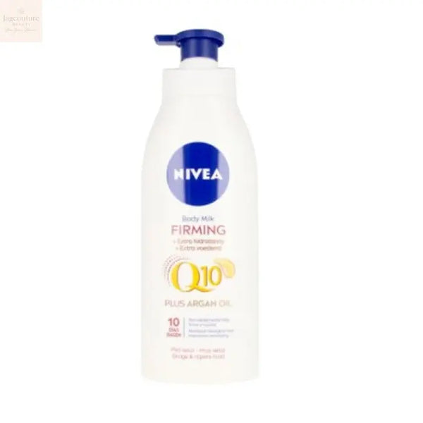 Nivea Q10 + Argan Oil Firming Body Milk 400ml - Jag Couture Beauty
