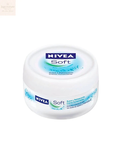 Nivea Soft Hidratante 375ml Tarro Jag Couture Beauty