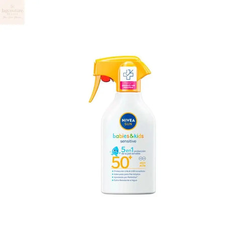 Nivea Sun Babies y Kids Sensitive Spf50 Pistola 270ml Jag Couture Beauty