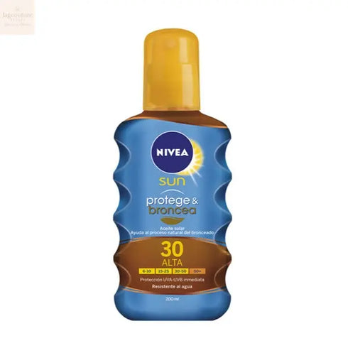 Nivea Sun Protect And Bronze Tan Activating Protecting Oil Spf30 200ml Jag Couture Beauty