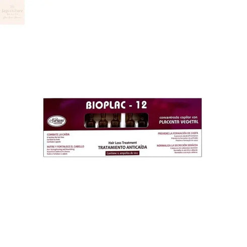 Nurana Bioplac-12 Anti Hair Loss Treatment Ampoules 12x10ml Jag Couture Beauty