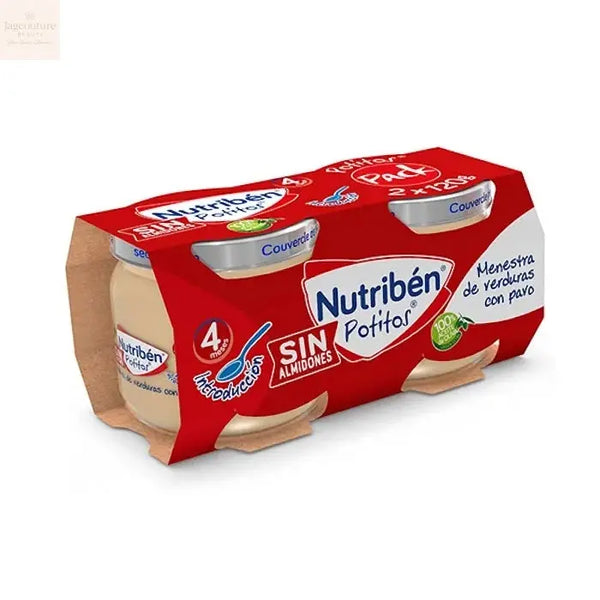 Nutriben Bipack Introduction Vegetables with Turkey 120g Jag Couture Beauty
