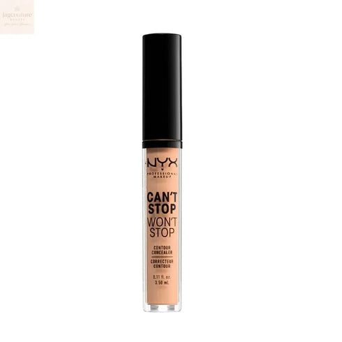 Nyx Can´t Stop Won´t Stop Full Coverage Contour Concealer Natural 3,5ml - Jag Couture Beauty