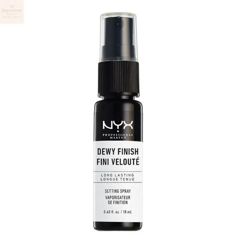 Nyx Dewy Finish Setting Spray Mini 18ml - Jag Couture Beauty
