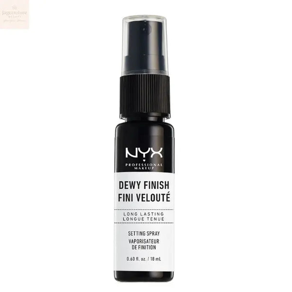 Nyx Dewy Finish Setting Spray Mini 18ml - Jag Couture Beauty