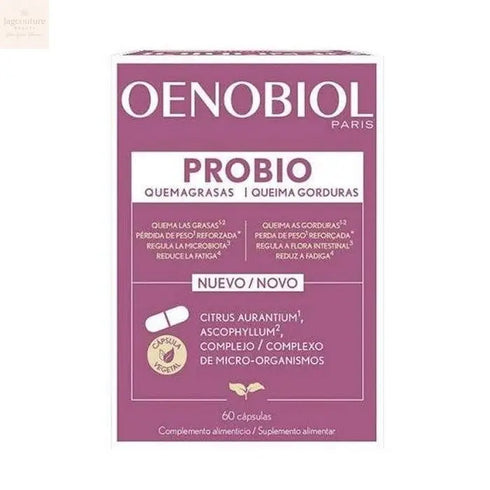 Oenobiol Probio Fat Burner 60 Capsules - Jag Couture Beauty