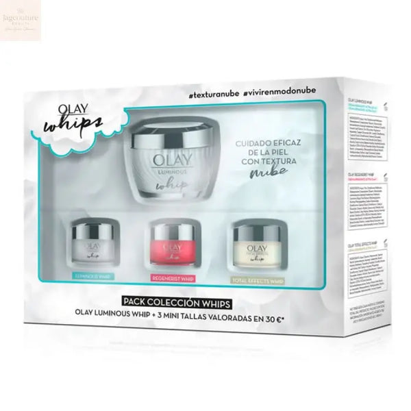 Olay Pack Luminous Whip 50ml Set 4 Pieces - Jag Couture Beauty