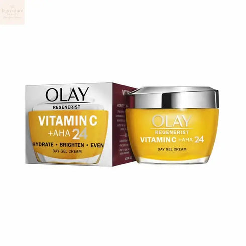 Olay Regenerist Vitamin C + Aha 24 Day Gel Cream 50ml - Jag Couture Beauty