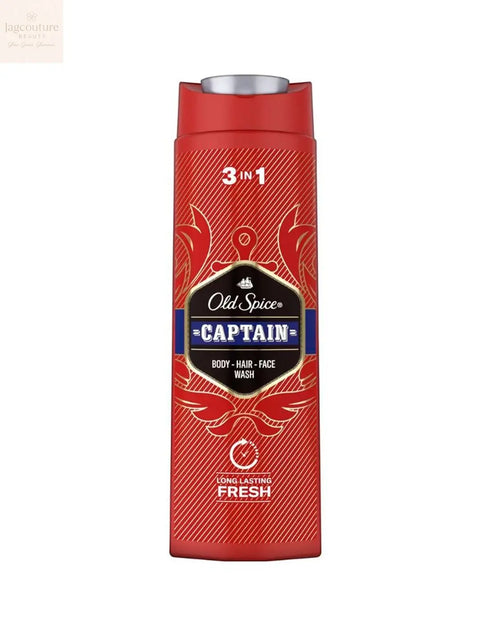 Old Spice Captain Shower Gel 3in1 400 Jag Couture Beauty