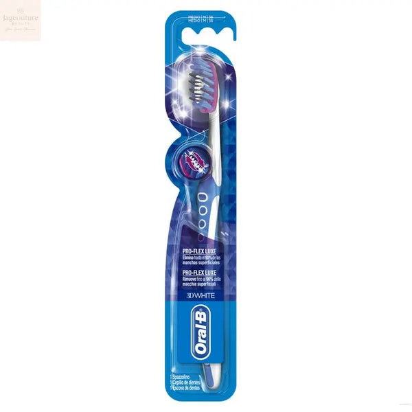 Oral-B 3D White Luxe Pro-Flex Toothbrush - Jag Couture Beauty