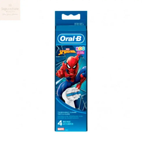 Oral-B Replacement Toothbrush for Kids Spiderman 4U Jag Couture Beauty