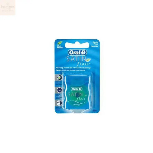 Oral-B Satin Floss Mint 25mt - Jag Couture Beauty