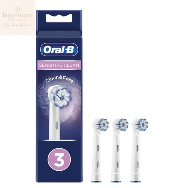 Oral-B Sensitive Clean 3 Replacement Brushes - Jag Couture Beauty