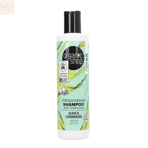 Organic Shop Algae Strenghtening Champu Anti-Caida 200ml Jag Couture Beauty