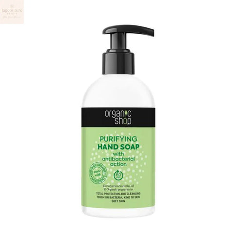 Organic Shop Anti-Bacterial Jabon De Manos Jabon De Manos Purificante 500ml - Jag Couture Beauty