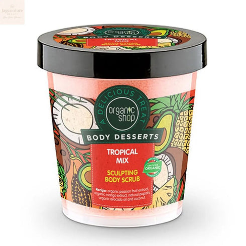 Organic Shop Body Dessers Exfoliante Corporal Tropical Mix 450ml - Jag Couture Beauty