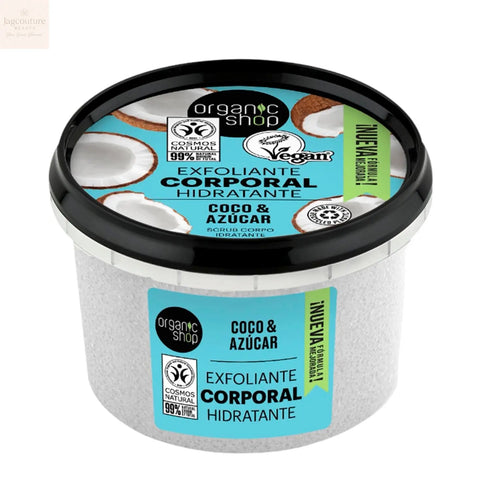 Organic Shop Coco Exfoliante Corporal Hidratante 250ml Jag Couture Beauty