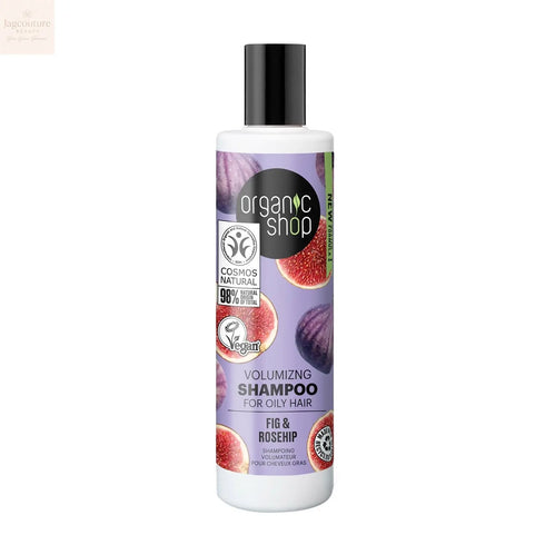 Organic Shop Fig Volumizing Champu Cabello Graso 280ml Jag Couture Beauty