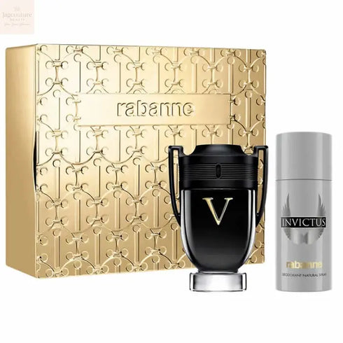 Paco Rabanne Invictus Victory Eau De Perfume Spray 100ml Set 2 Pieces Jag Couture Beauty