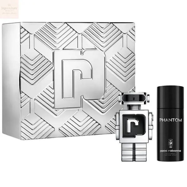 Paco Rabanne Phantom Eau De Toilette Spray 100ml Christmas Set - Jag Couture Beauty