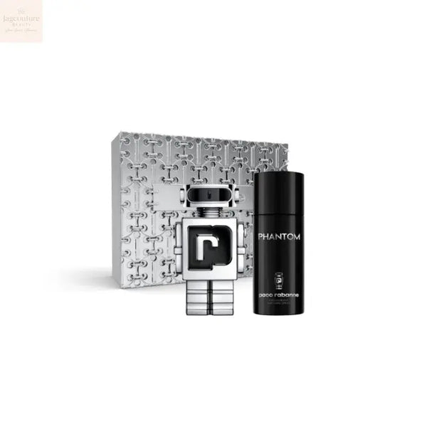 Paco Rabanne Phantom Eau De Toilette Spray 100ml Set 2 Pieces Christmas 2023 - Jag Couture Beauty