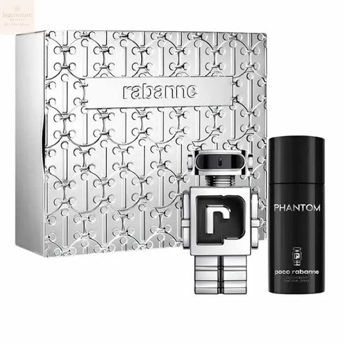 Paco Rabanne Phantom Eau De Toilette Spray 100ml Set 2 Pieces Jag Couture Beauty