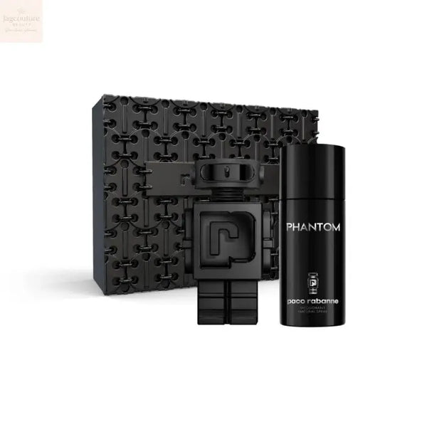 Paco Rabanne Phantom Parfum Eau De Perfume Spray 100ml Set 2 Pieces Christmas 2023 Jag Couture Beauty
