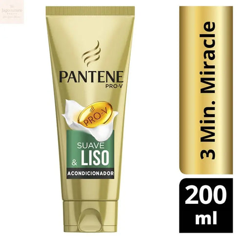 Pantene 3 Minutes Smooth And Sleek Conditioner 200ml - Jag Couture Beauty